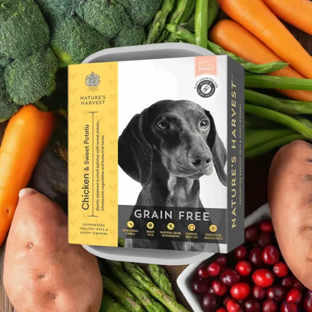 Nature's Harvest Grain Free Adult – Chicken & Sweet Potato