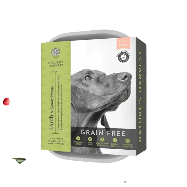 Nature's Harvest Grain Free Adult – Lamb & Sweet Potato