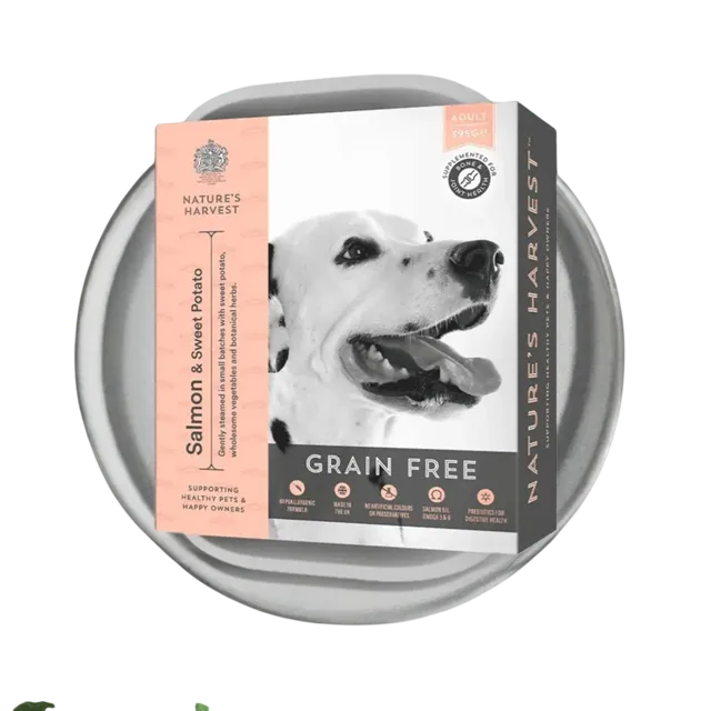 Nature's Harvest Grain Free Adult – Salmon & Sweet Potato