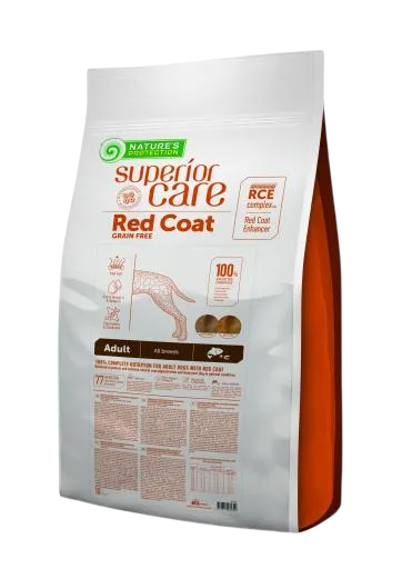 Nature's Protection Superior Care Red Coat Adult Grain Free – With Salmon