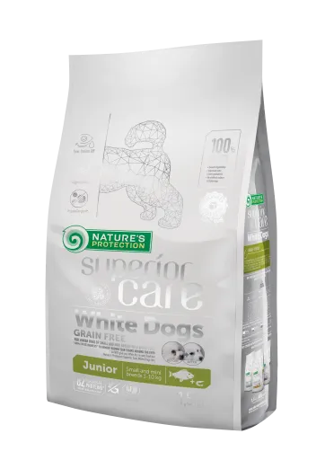 Nature's Protection Superior Care White Dogs Junior Small & Mini Breed – —