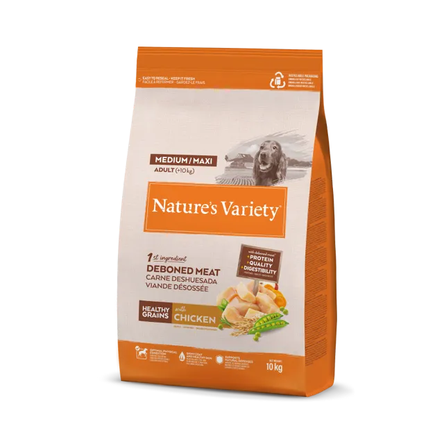 Nature's Variety Healthy Grains Adult Medium / Maxi – Chicken