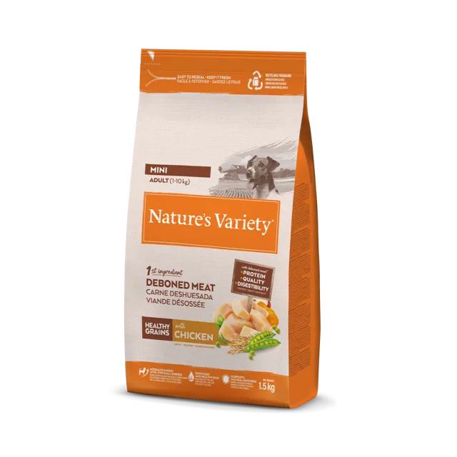 Nature's Variety Healthy Grains Adult Mini – Chicken