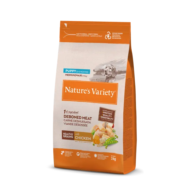 Nature's Variety Healthy Grains Puppy Medium / Maxi – Chicken