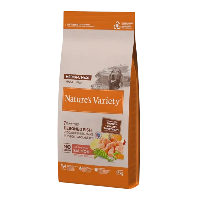 Nature's Variety Selected Adult Medium / Maxi – Norwegian Salmon