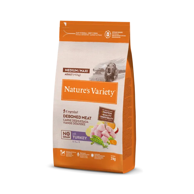 Nature's Variety Selected Adult Medium / Maxi – Turkey