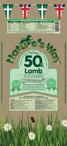 Nature's Way 50% Recipes – 50% Lamb Recipe