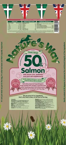 Nature's Way 50% Recipes – 50% Salmon Recipe