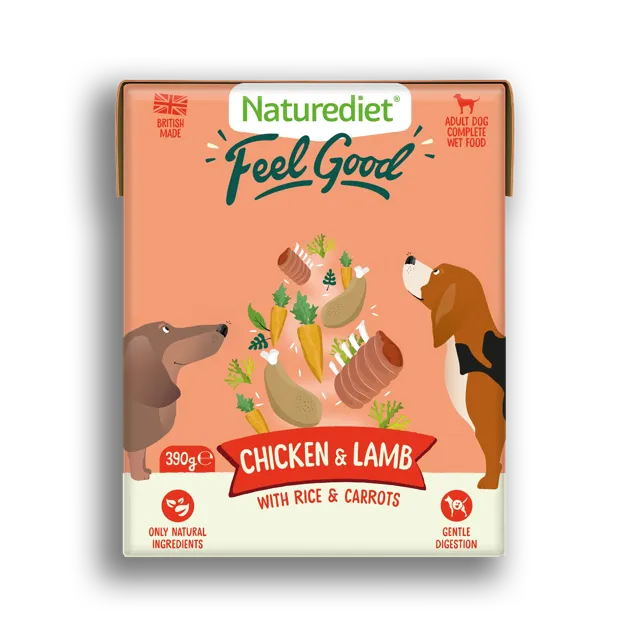 Naturediet Feel Good – Chicken & Lamb