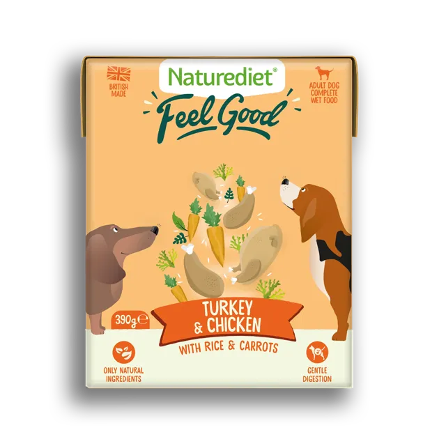 Naturediet Feel Good – Turkey & Chicken