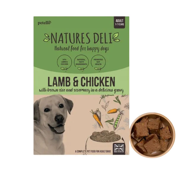 Natures Deli Adult Wet Food – Lamb & Chicken