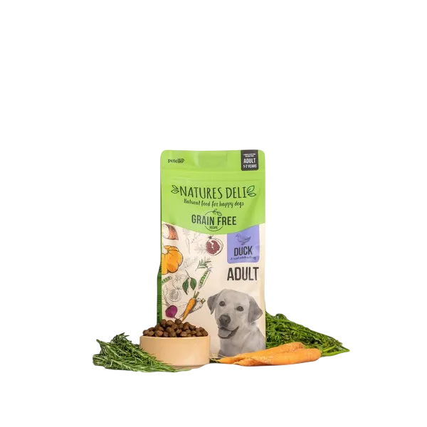 Natures Deli Grain Free Adult – Duck & Sweet Potato