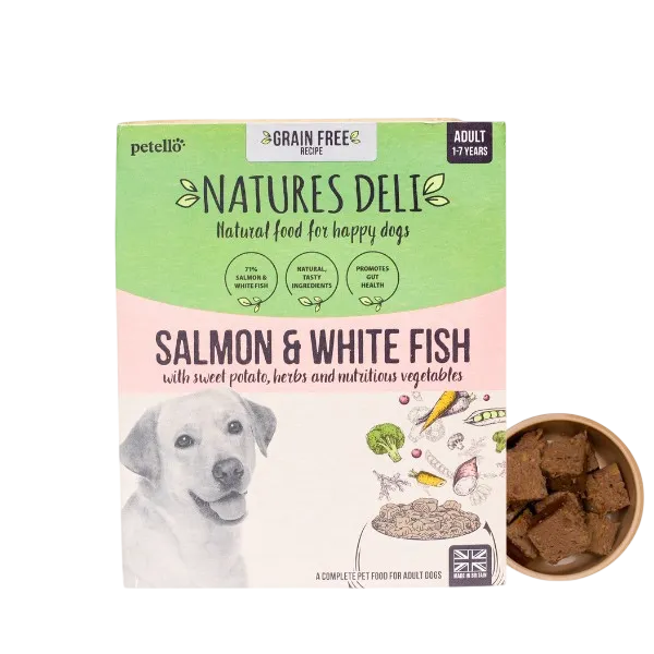 Natures Deli Grain Free Adult Wet Food – Salmon & White Fish