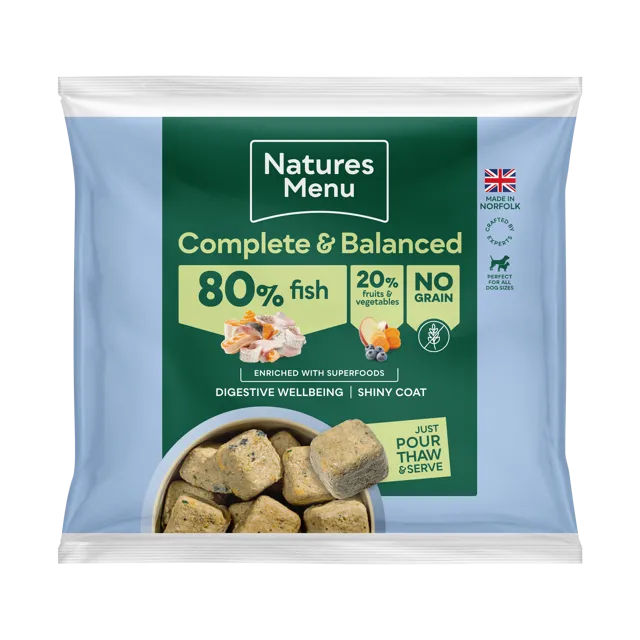 Natures Menu Complete & Balanced 80/20 Nuggets – Fish