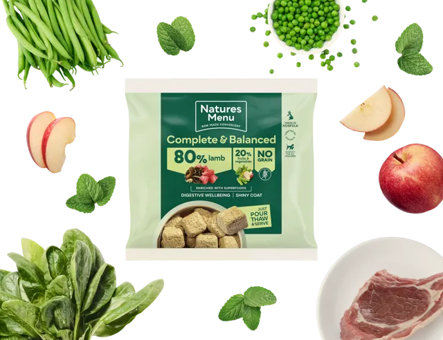 Natures Menu Complete & Balanced 80/20 Nuggets – Lamb