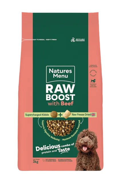 Natures Menu Raw Boost – With Beef