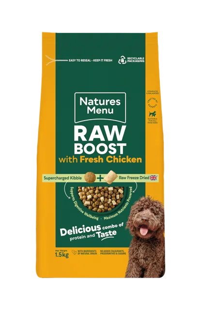 Natures Menu Raw Boost – With Fresh Chicken