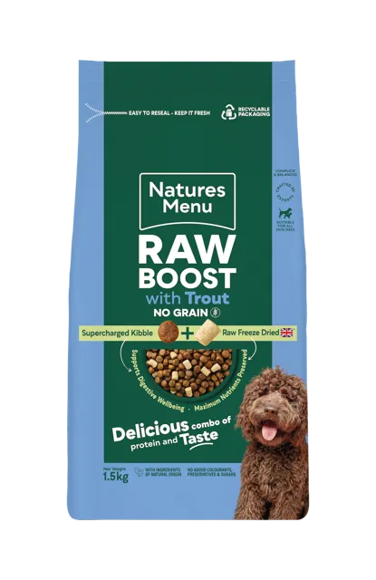 Natures Menu Raw Boost – With Trout