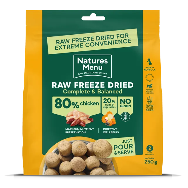 Natures Menu Raw Freeze-Dried – Chicken