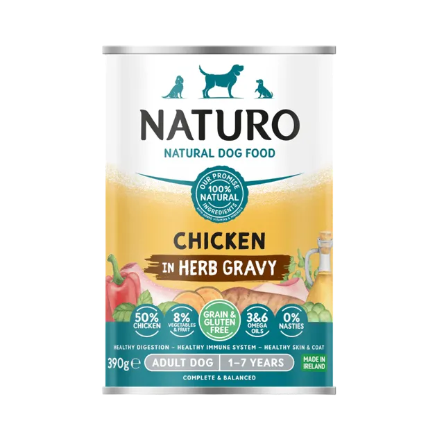 Naturo Adult Grain & Gluten Free Cans – Chicken