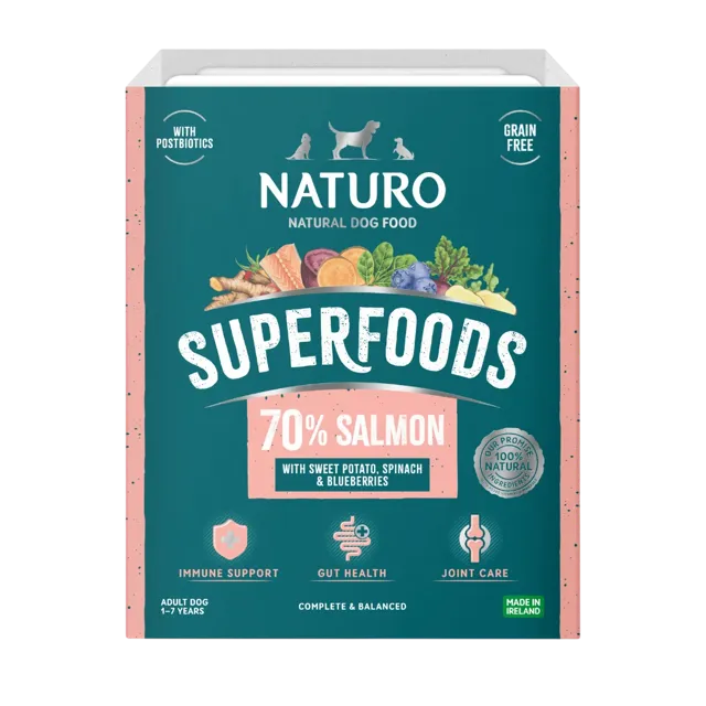 Naturo Adult Superfoods Trays – Salmon