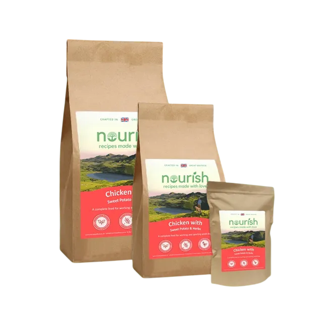 Nourish Grain Free Adult – Chicken With Sweet Potato & Herbs