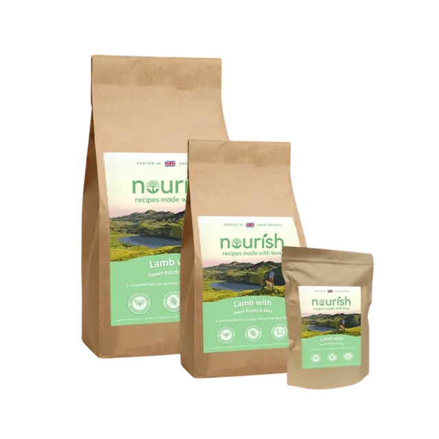 Nourish Grain Free Adult – Lamb With Sweet Potato & Mint