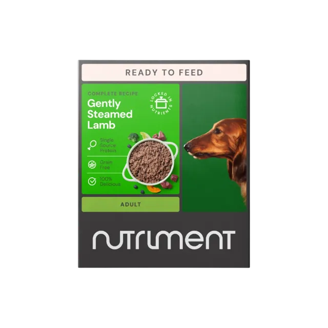 Nutriment Adult Gently Steamed – Lamb