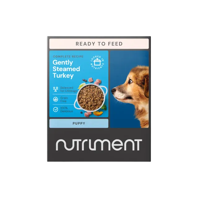 Nutriment Puppy Gently Steamed – —