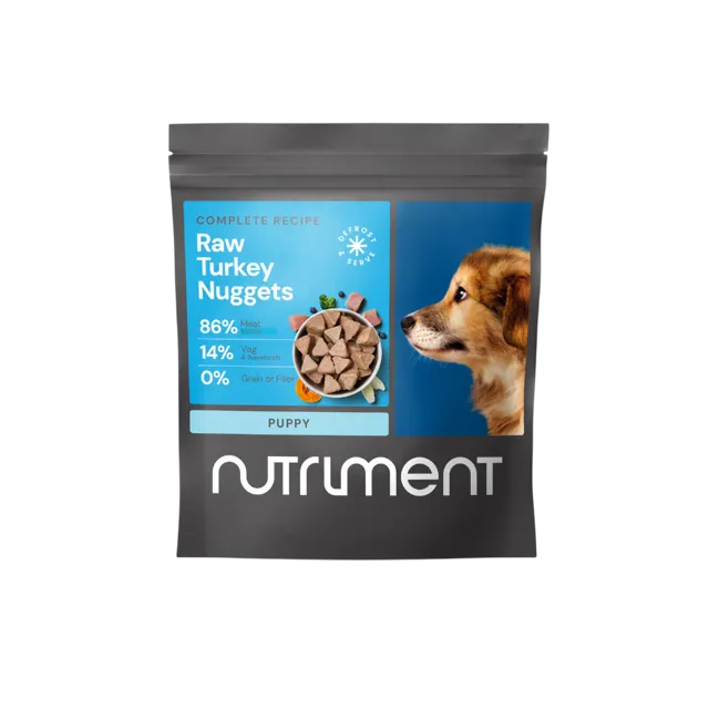 Nutriment Raw Nuggets Puppy – Turkey