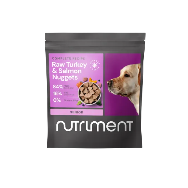 Nutriment Raw Nuggets Senior – Turkey & Salmon