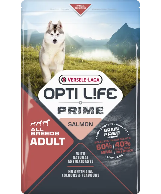Opti Life Prime Adult – Salmon