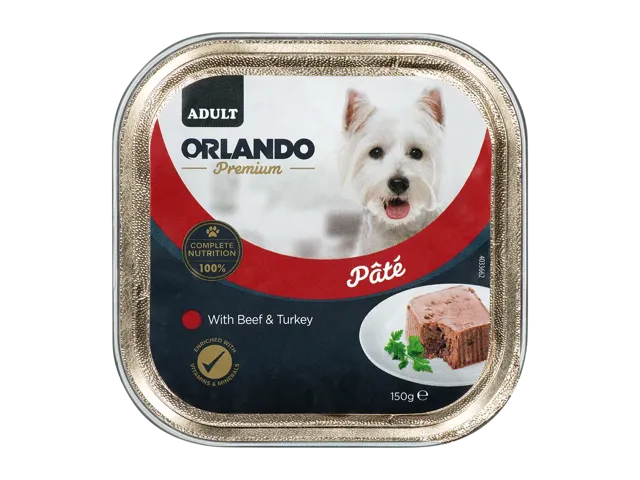 Orlando Premium Pate – Beef & Turkey