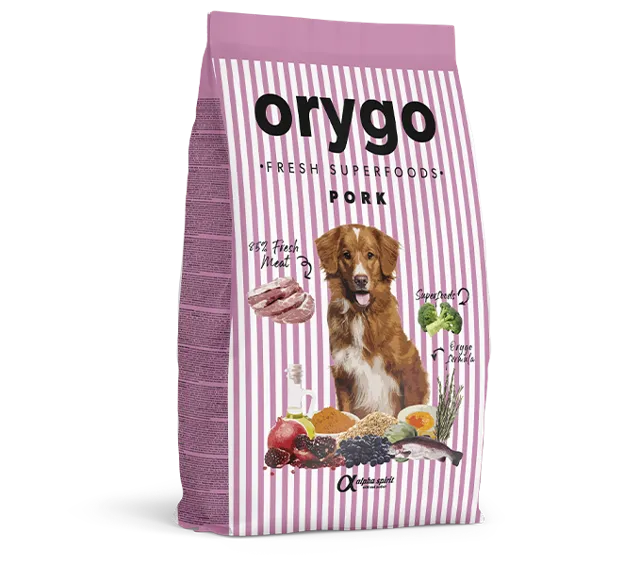 Orygo Adult Dry – Pork with Broccoli
