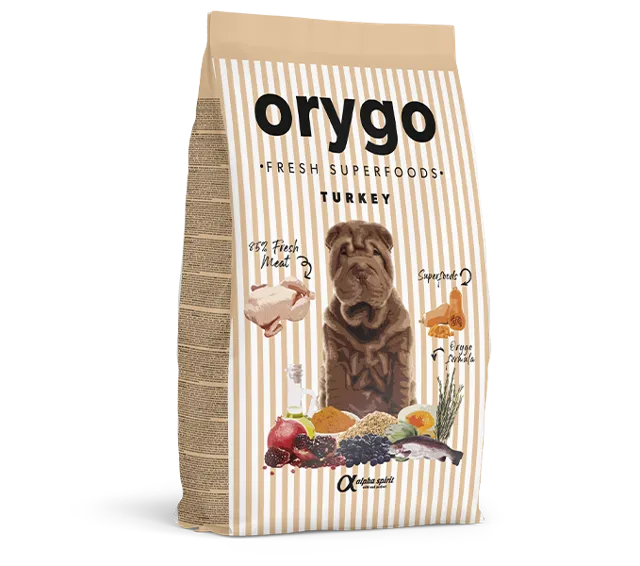 Orygo Adult Dry – Turkey with Pumpkin
