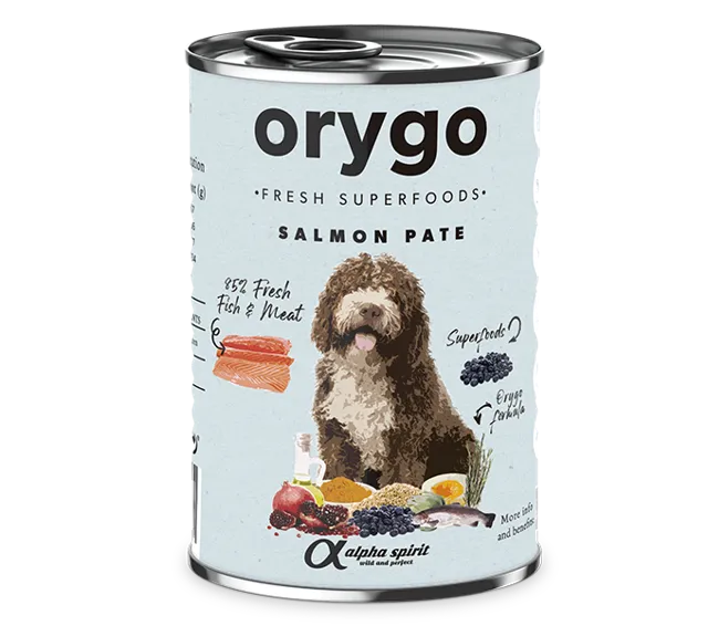 Orygo Adult Pate – Salmon with Blueberries