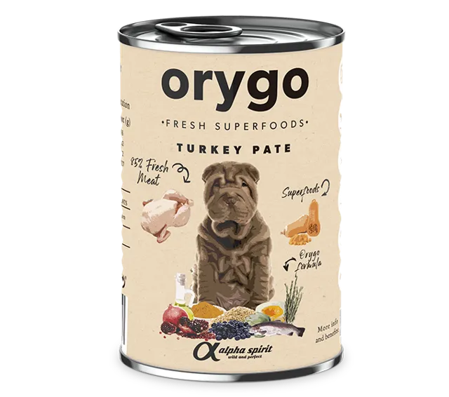 Orygo Adult Pate – Turkey with Pumpkin