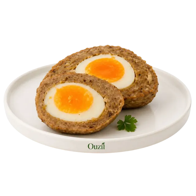 Ouzil Scotch Egg – —
