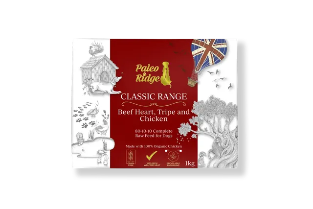 Paleo Ridge Classic – Beef Heart, Tripe and Chicken
