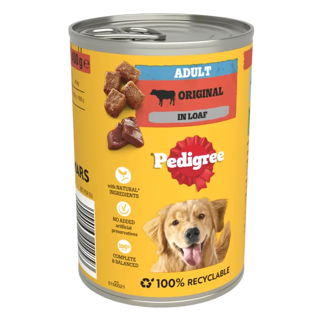 Pedigree in Loaf Tins – —