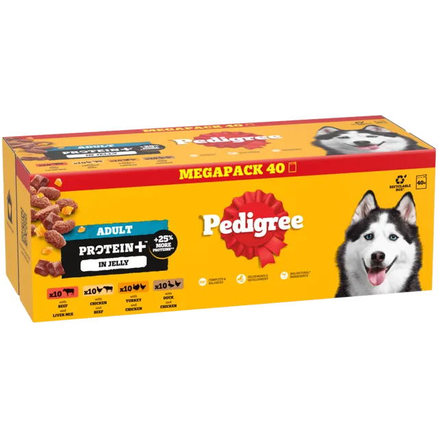 Pedigree Protein+ Pouches – —