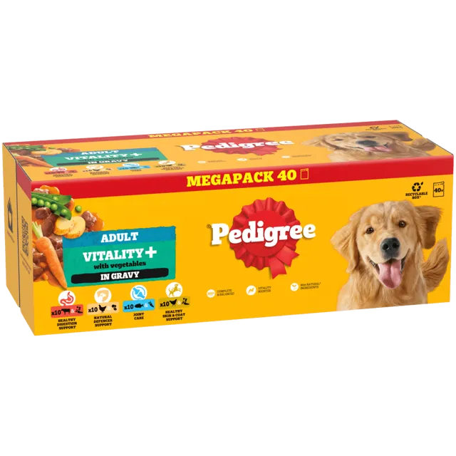 Pedigree Vitality+ Pouches – —