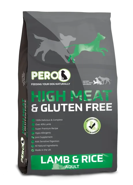 Pero High Meat & Gluten Free – Lamb & Rice
