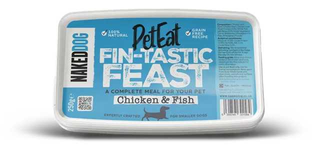 PetEat by Naked Dog – Fin-tastic Feast (Chicken & White Fish)