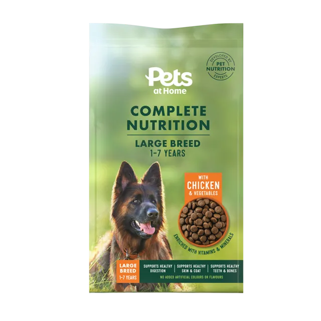 Pets at Home Complete Nutrition Large Breed Dry – —