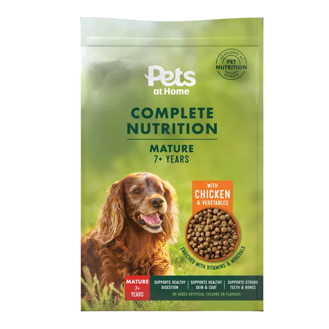 Pets at Home Complete Nutrition Mature Dry – —