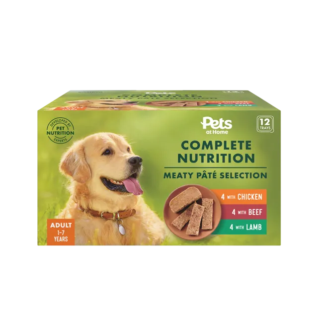 Pets at Home Complete Nutrition Pate – Variety Selection