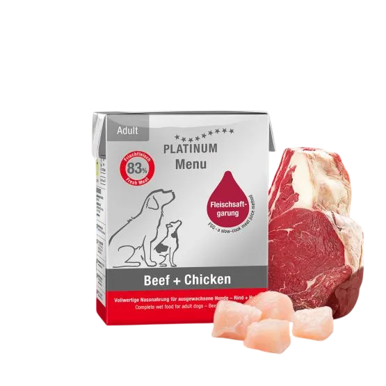 Platinum Menu Adult Wet – Beef + Chicken