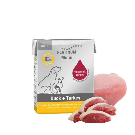 Platinum Menu Adult Wet – Duck + Turkey