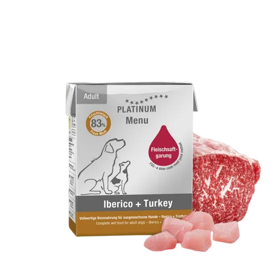 Platinum Menu Adult Wet – Iberico + Turkey